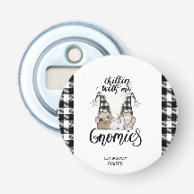 Xadrez Negra dos Gnomos Cutes Adoráveis