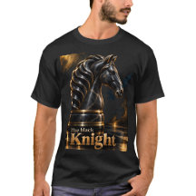 Xadrez O Cavalo Preto, Camiseta