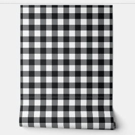 Xadrez Preto Gingham Plaid Buffalo