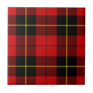 Xadrez preto Wallace Tartan