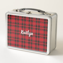 Xadrez Red Tartan Lunchbox