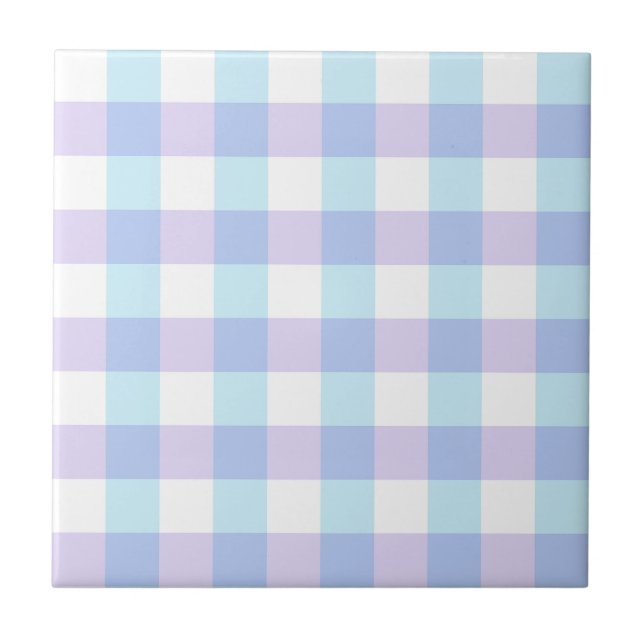 Xadrez Roxo Pastel (Frente)