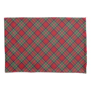 Xadrez Rustic Clan Stewart Red e Green Tartan