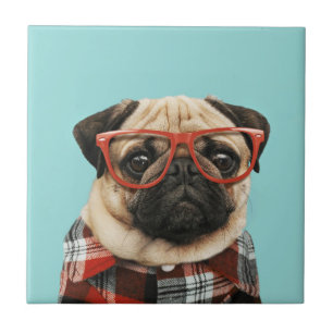 Xadrez Shirt Pug