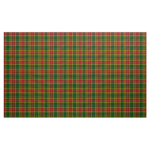 Xadrez Verde Amarelo Buchanan Tartan Tecido Verde