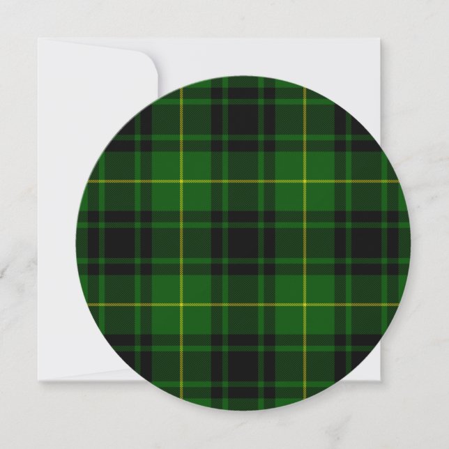 Xadrez verde MacArthur tartan (Frente)