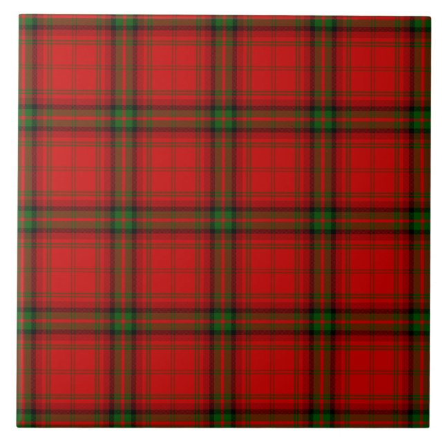 Xadrez verde-tartan MacDougall (Frente)
