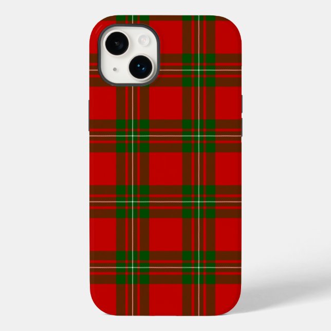 Xadrez verde-vermelha MacGregor tartan (Verso)