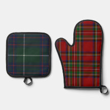 Xadrez Vermelho Stewart Tartan para o Natal