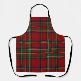 Xadrez Vermelho Stewart Tartan para o Natal