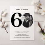 Xadrez Vintage 60º Convite Fotográfico de Aniversá<br><div class="desc">Este convite de aniversário de 60 anos é perfeito para o seu aniversário na pista de memória. Substitua a foto por uma de suas fotos de infância e personalize o texto de acordo com seu gosto. A idade pode ser editada, caso contrário, verifique nossa coleção para outras idades. A parte...</div>