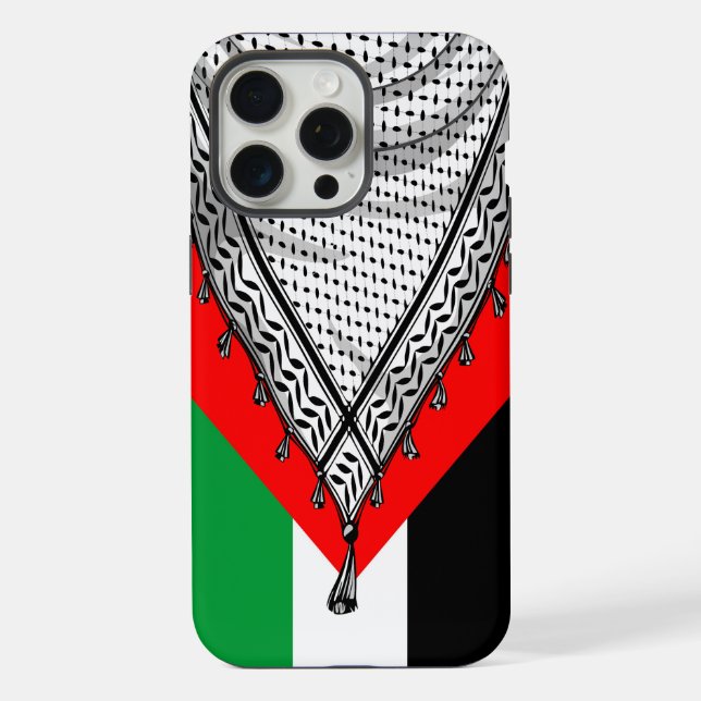 Xaleque Palestino Cachecol Tecido Tradicional (Verso)