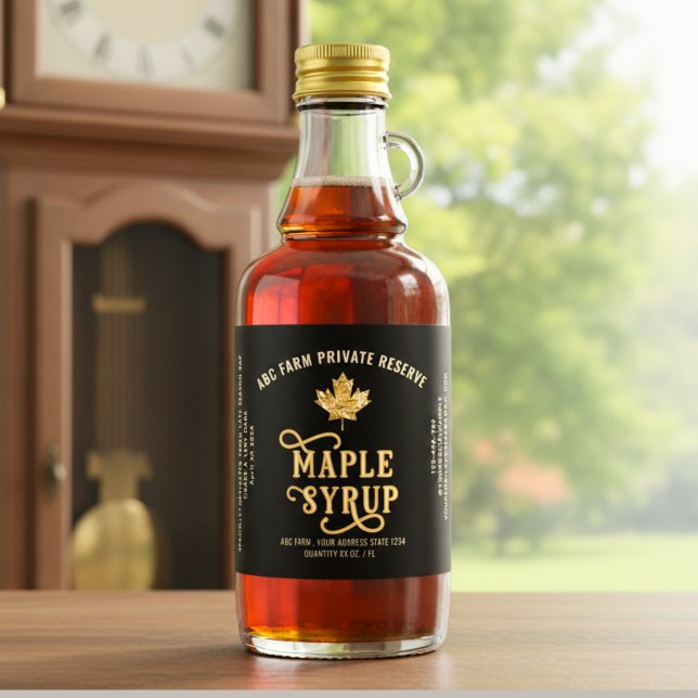 Xarope de Bordo Reserva Privada Folha Dourada e Pr (Criador carregado)