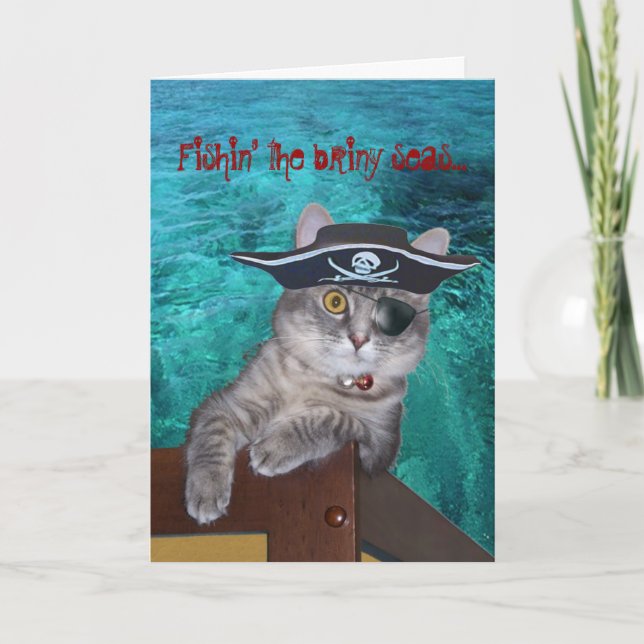 Xena como Cartão Pirata — personalizado (Frente)