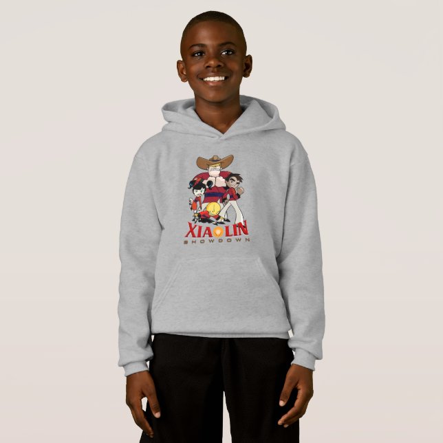 Xiaolin Showdown | Crianças Pullover Hoodie (Frente Completa)
