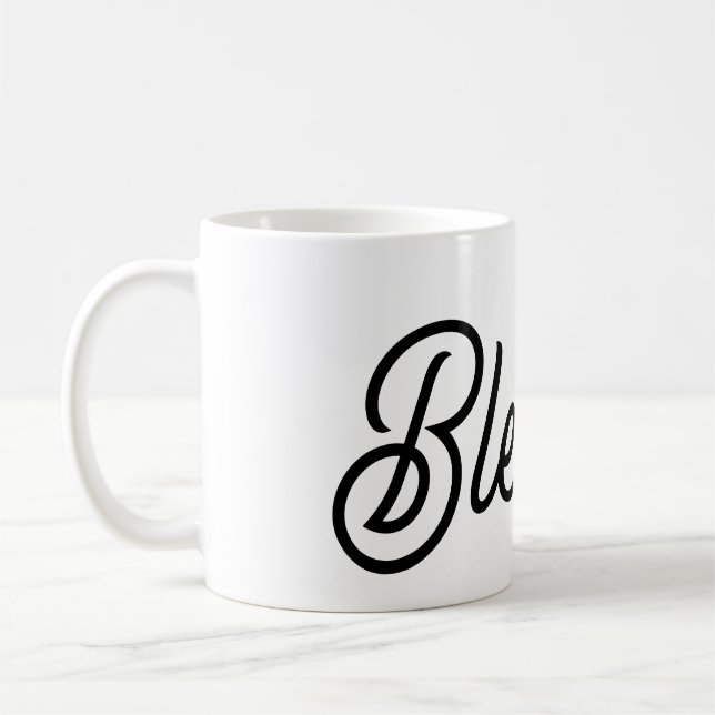 Xícara abençoada de café (Esquerda)