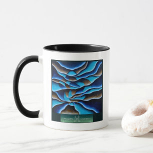 Xícara de Arte fina/ Mug 'Island Vibes'