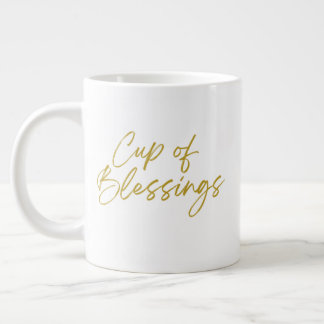 Xícara de bençãos Jumbo 20 oz Mug