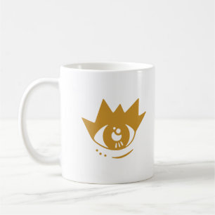 Xícara de café amarelo estético