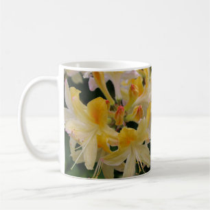 Xícara De Café Amarelo Rhododendron
