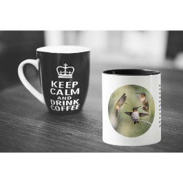 Xícara de Café Beija-flor