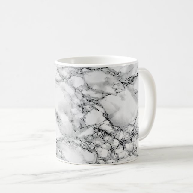Xícara de café branco (Frente Esquerda)