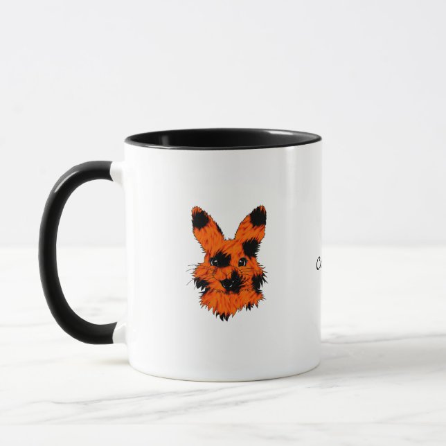 Xícara de Café com Animal Fofo (Esquerda)