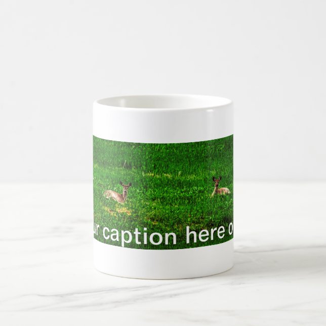 Xícara de café com caneca de quatro dedos (Centro)