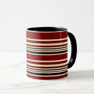 Xícara de Café com Mármore Preto e Dourado na Moda