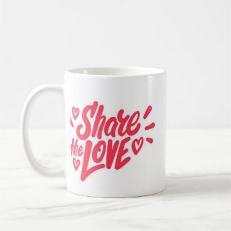 Xícara de Café Compartilhe o Amor