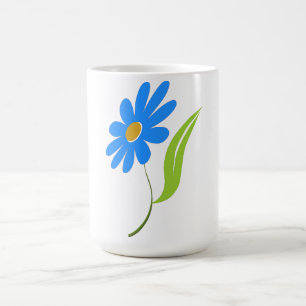Xícara de café da Flor Elegante