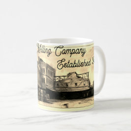 Xícara de café da Granbur Texas Vintage Milling Co