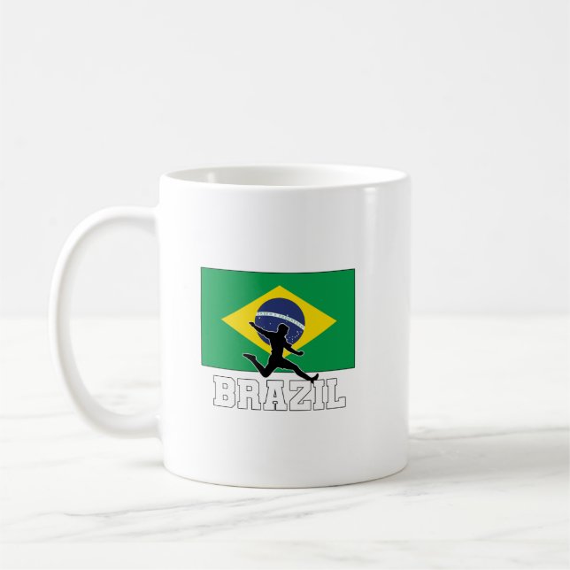 Xícara de café da seleção de futebol do Brasil (Esquerda)