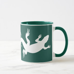 Xícara de café de Arte Legal - Lizard Mugs