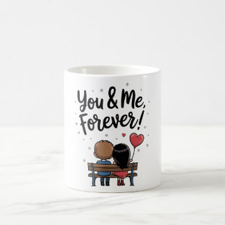 Xícara de Café de Casal Romântico