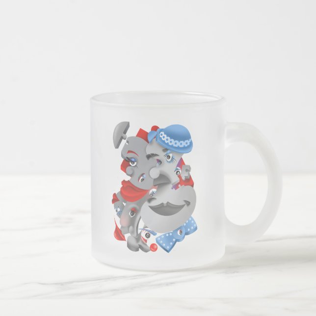 Xícara de café de Fosco e artístico (Direita)