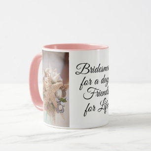 Xícara de café de presente de Bridesmaid