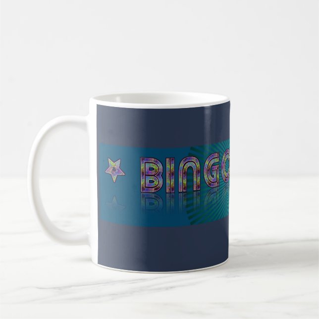 Xícara de café Design do Bingo Queen (Esquerda)
