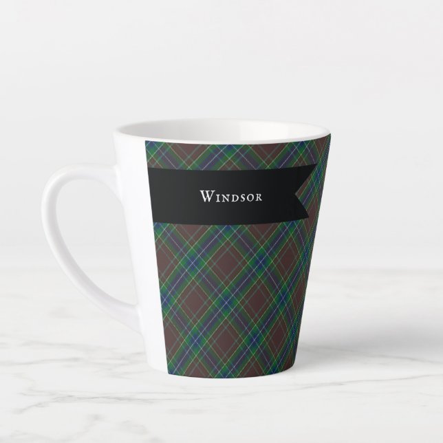 Xícara de café Diana Hunting Princess Tartan (Esquerda)
