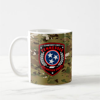 Xícara de café do Corpo de Voluntários do Tennesse