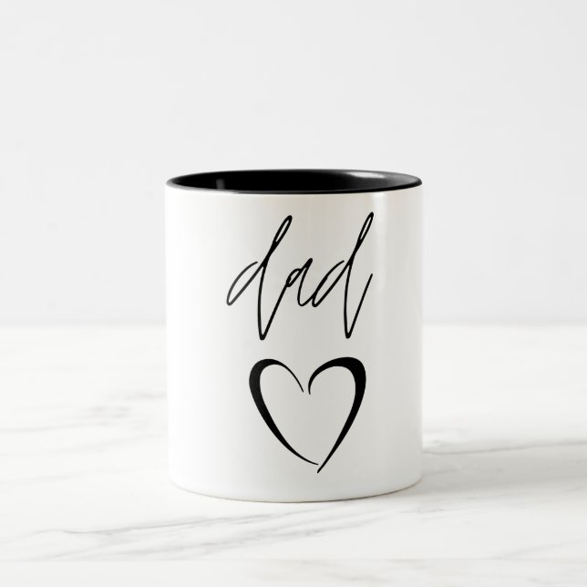 Xícara de café do melhor Pai | Mug Personalizado | (Centro)