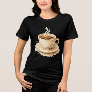 Xícara de café em aquarela