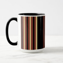 Xícara de café em branco preto