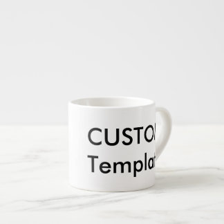 Xícara de café Espresso Branco Personalizada De 6