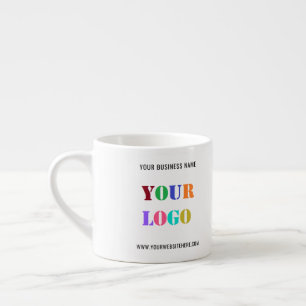 Xícara de Café Espresso com Logotipo Personalizado