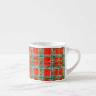 Xícara de Café Espresso MAC BAIN TARTAN