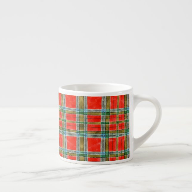 Xícara de Café Espresso MAC BAIN TARTAN (Direita)