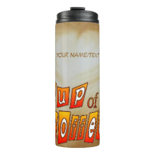 Xícara de café. Garrafa Térmica Portátil