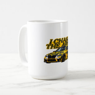 Xícara de Café Gráfica GT Racing Eu Persigo o Ap