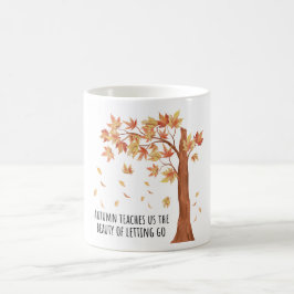 Xícara de café Inspiron - Design de Aquarela